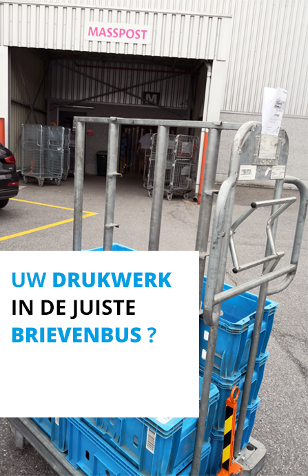 Uw drukwerk in de juiste brievenbus? Wij regelen alles